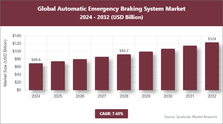 Global Automatic Emergency Braking System Market Size