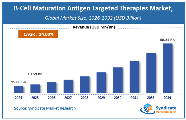 Global B-Cell Maturation Antigen (BCMA) Targeted Therapies Market Size