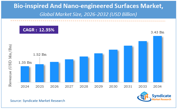 Global Bio-inspired And Nano-engineered Surfaces Market Size