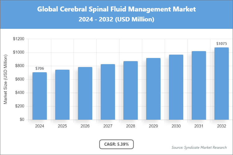 Global Cerebral Spinal Fluid Management Market Size