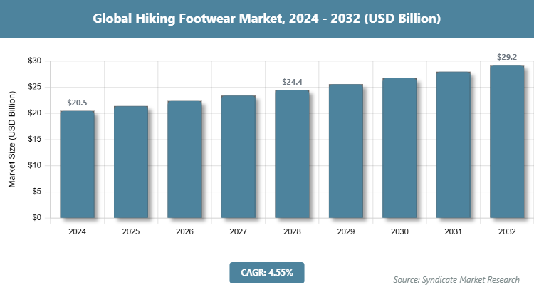 Global Hiking Footwear Market Size