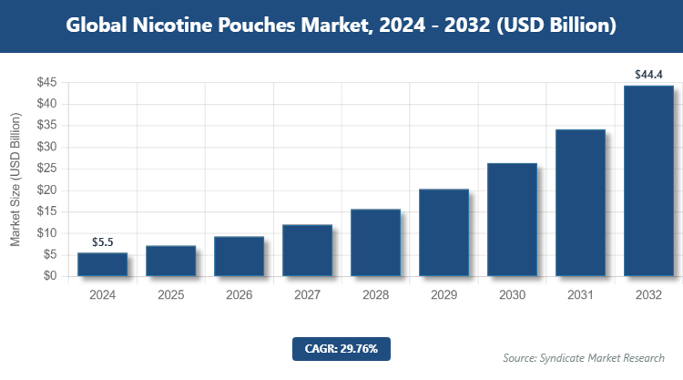 Global Nicotine Pouches Market Size