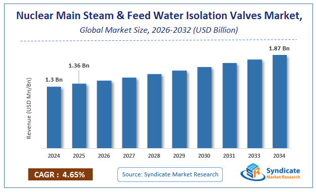 Global Nuclear Main Steam And Feed Water Isolation Valves Market Size